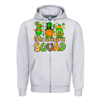 St. Patrick's Shenanigans Squad Gnomies Zipper Hoodie | Teevron