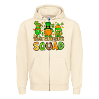 Sandshell St. Patrick's Shenanigans squad gnomies Zipper Hoodie - OliviaCreatesArt