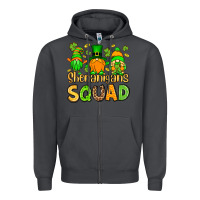 Smoke St. Patrick's Shenanigans squad gnomies Zipper Hoodie - OliviaCreatesArt