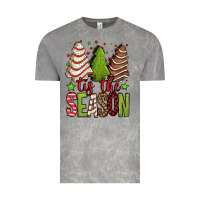 Cloud Rock tis the season christmas cakes Vintage Tee - Jasminsmagicworld