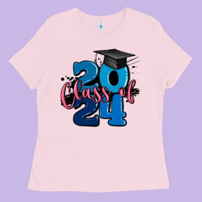 Class Of 2024 Ladies Tee Designed By Maliassmallbusiness