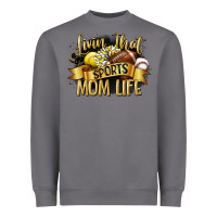 Storm livin that sports mom life Heavyweight Sweatshirt - CowGirlArtShop