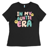 Black in my auntie era Ladies Tee - MaliasSmallBusiness