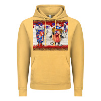 Vintage Mustard usa hot dog coca tumbler Vintage Hoodie - BarkalooDesign