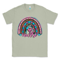 Matcha leopard cowhide nurse rainbow Classic Tee - JahusDesignShop