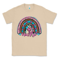 Mushroom leopard cowhide nurse rainbow Classic Tee - JahusDesignShop