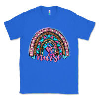 True Royal leopard cowhide nurse rainbow Classic Tee - JahusDesignShop