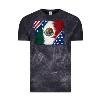 Cloud Black Mexican With American Flag Vintage Tee - RanaPortraitStore
