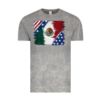 Cloud Rock Mexican With American Flag Vintage Tee - RanaPortraitStore