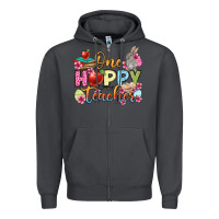 Smoke Easter Day One hoppy Teacher Zipper Hoodie - OliviaCreatesArt