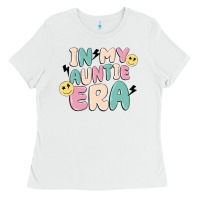 White in my auntie era Ladies Tee - MaliasSmallBusiness