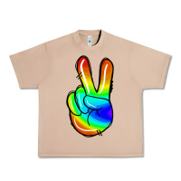 Burro rainbow peace sign Urban Heavy Tee - Jasminsmagicworld