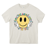 Cream peace out single digits im 10 Heavy Core Tee - MaliasSmallBusiness