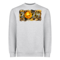 Heather Grey 2024 new year Heavyweight Sweatshirt - CowGirlArtShop