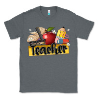 Charcoal Heather teacher Classic Tee - Artiststas