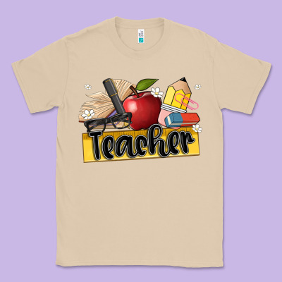 Teacher Classic Tee Designed By Artiststas