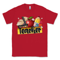 Red teacher Classic Tee - Artiststas