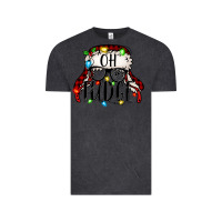 Vintage Black oh fudge Christmas story Vintage Tee - Jasminsmagicworld