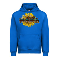 Cobalt girls mama sunflower Urban Hoodie - RacoonDesign