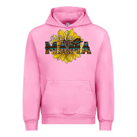 Fuchsia Pink girls mama sunflower Urban Hoodie - RacoonDesign
