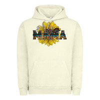 Pigment Pistachio girls mama sunflower Urban Hoodie - RacoonDesign