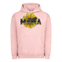 Pigment Salmon girls mama sunflower Urban Hoodie - RacoonDesign