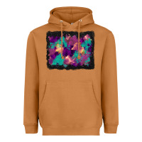 Meerkat halloween trees and turquoise glitter background Heavyweight Hoodie - BundleAndBundleShop