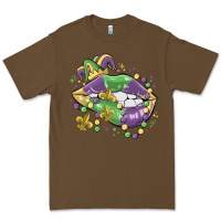 Cacao mardi gras lips Premium Tee - MaliasSmallBusiness