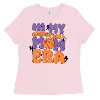 Bubblegum Pink in my basketball mom era Ladies Tee - MaliasSmallBusiness