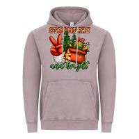 Stay Merry And Bright Peace Hand Vintage Hoodie | Teevron