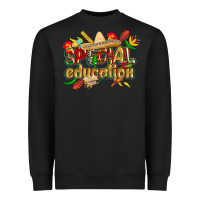 Black cinco de mayo special education Heavyweight Sweatshirt - CowGirlArtShop