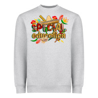 Heather Grey cinco de mayo special education Heavyweight Sweatshirt - CowGirlArtShop
