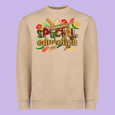 Cinco De Mayo Special Education Heavyweight Sweatshirt Designed By Cowgirlartshop
