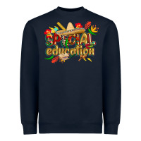 Navy cinco de mayo special education Heavyweight Sweatshirt - CowGirlArtShop