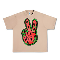 Burro watermelon peace sign Urban Heavy Tee - Jasminsmagicworld