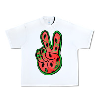 White watermelon peace sign Urban Heavy Tee - Jasminsmagicworld