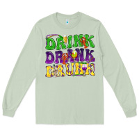 Matcha Drink drank drunk Long Sleeve Tee - NancyCooperArtShop