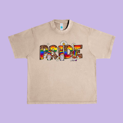 Pride Gnome Urban Heavy Tee Designed By Jahusdesignshop
