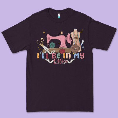 Ill Be In My Office Premium Tee Designed By Maliassmallbusiness