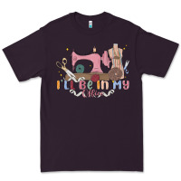 Plum ill be in my office Premium Tee - MaliasSmallBusiness