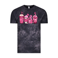 Cloud Black breast cancer coffee Vintage Tee - Jasminsmagicworld
