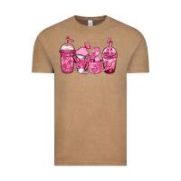 Vintage Coffee breast cancer coffee Vintage Tee - Jasminsmagicworld