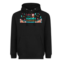Black coffe gives me teacher powers libbey glass Heavyweight Hoodie - BundleAndBundleShop