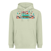 Matcha coffe gives me teacher powers libbey glass Heavyweight Hoodie - BundleAndBundleShop