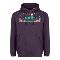 Plum coffe gives me teacher powers libbey glass Heavyweight Hoodie - BundleAndBundleShop