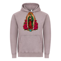 Vintage Zinc our lady of guadalupe Vintage Hoodie - Jasminsmagicworld