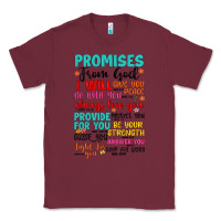 Burgundy promises from god Classic Tee - Artiststas