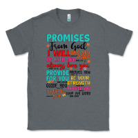 Charcoal Heather promises from god Classic Tee - Artiststas