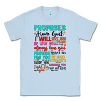 Dusty Blue promises from god Classic Tee - Artiststas