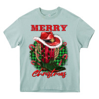 Arona merry christmas boots hat rope Heavy Core Tee - AdoDesignShop